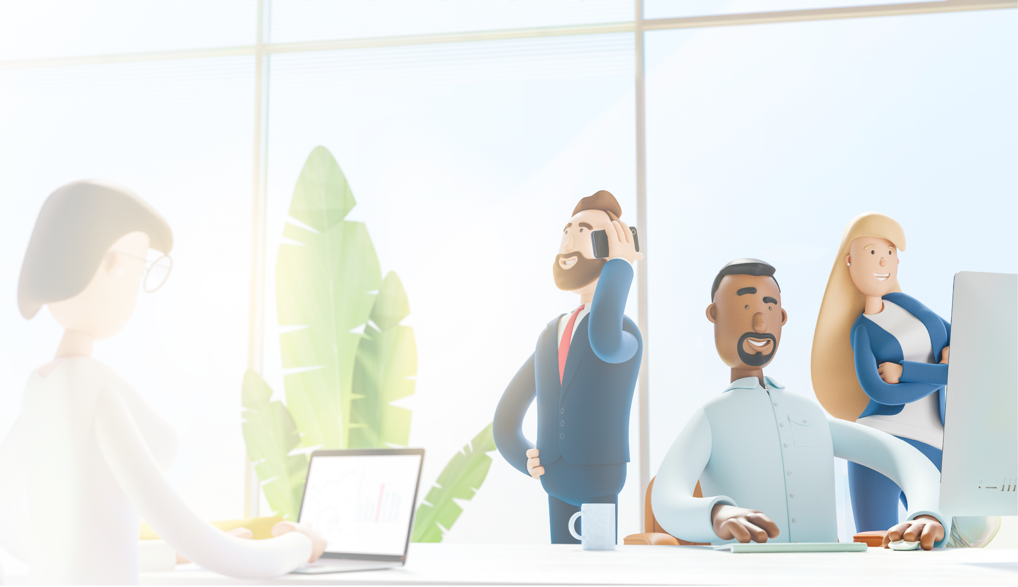 Empresarios analizando oportunidades de crecimiento